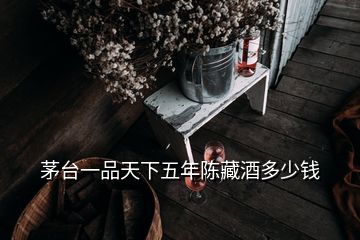 茅臺一品天下五年陳藏酒多少錢