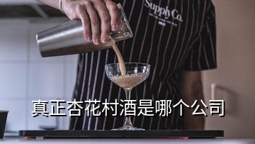 真正杏花村酒是哪個(gè)公司