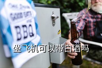 坐飛機可以帶白酒嗎