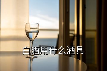 白酒用什么酒具