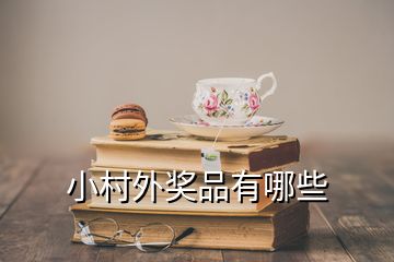 小村外獎品有哪些