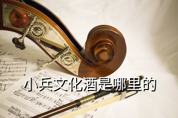 小兵文化酒是哪里的