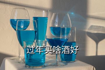 過(guò)年買啥酒好