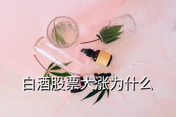 白酒股票大漲為什么