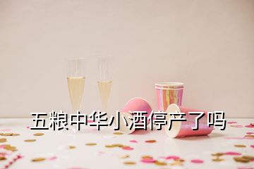 五糧中華小酒停產(chǎn)了嗎