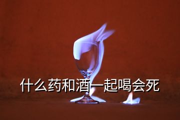 什么藥和酒一起喝會(huì)死