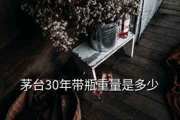 茅臺30年帶瓶重量是多少