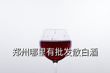 鄭州哪里有批發(fā)散白酒