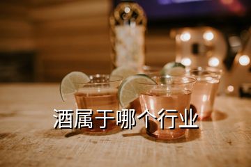 酒屬于哪個行業(yè)