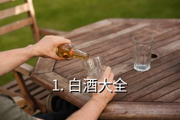 1. 白酒大全