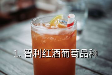 1. 智利紅酒葡萄品種