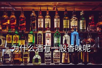 為什么酒有一股香味呢