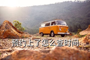 預約上了怎么查時間