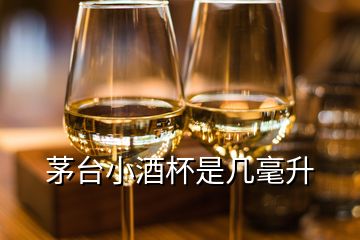 茅臺(tái)小酒杯是幾毫升