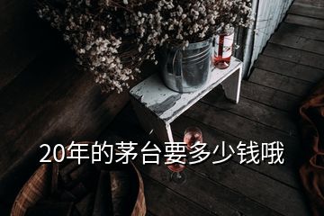 20年的茅臺(tái)要多少錢哦