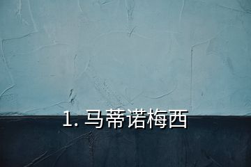 1. 馬蒂諾梅西