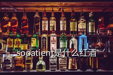 sopatient是什么紅酒