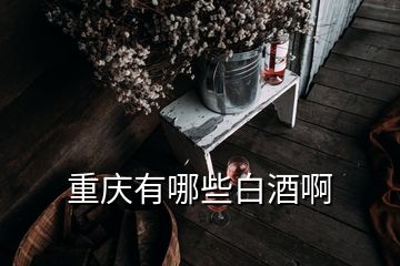 重慶有哪些白酒啊