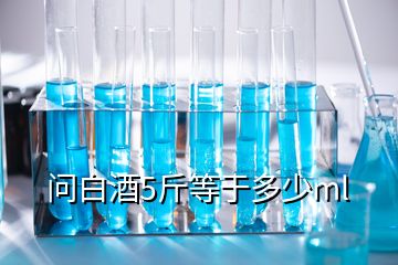 問白酒5斤等于多少ml