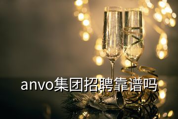 anvo集團(tuán)招聘靠譜嗎