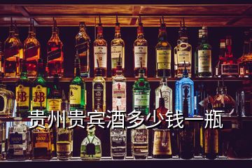 貴州貴賓酒多少錢一瓶