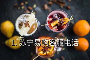 1. 蘇寧易購(gòu)客服電話