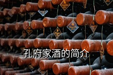 孔府家酒的簡(jiǎn)介