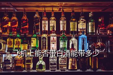 飛機(jī)上能否帶白酒能帶多少