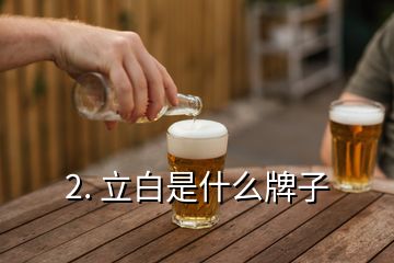 2. 立白是什么牌子