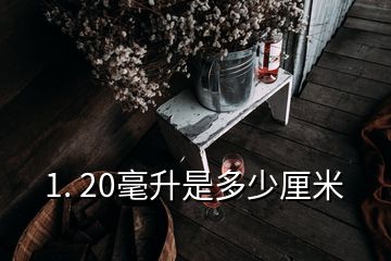 1. 20毫升是多少厘米