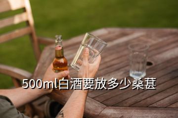 500ml白酒要放多少桑葚