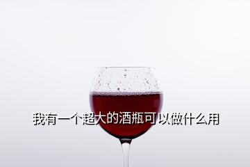 我有一個(gè)超大的酒瓶可以做什么用