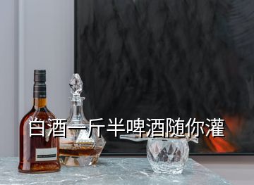 白酒一斤半啤酒隨你灌