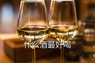 什么酒最好喝