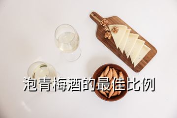 泡青梅酒的最佳比例