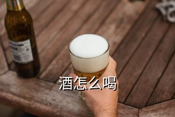 酒怎么喝