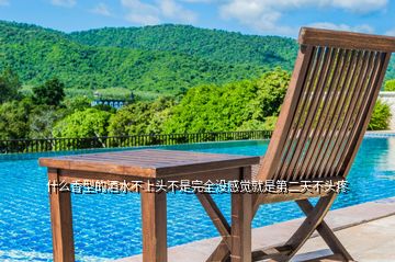 什么香型的酒水不上頭不是完全沒(méi)感覺(jué)就是第二天不頭疼