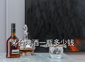 茅臺(tái)啤酒一瓶多少錢