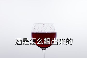 酒是怎么釀出來(lái)的