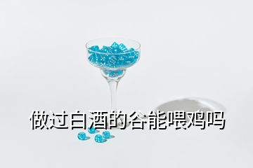 做過(guò)白酒的谷能喂雞嗎