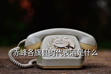 赤峰各旗縣的代表酒是什么
