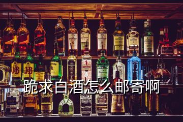 跪求白酒怎么郵寄啊