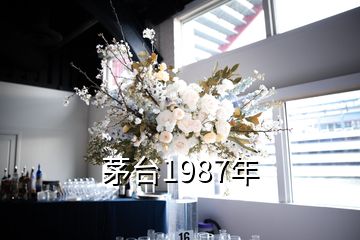 茅臺1987年