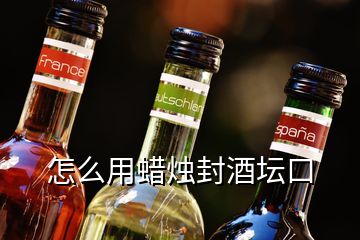 怎么用蠟燭封酒壇口