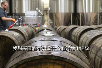 我想買(mǎi)白酒不知道什么酒好給個(gè)建議
