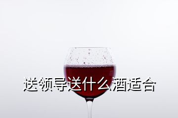 送領(lǐng)導(dǎo)送什么酒適合