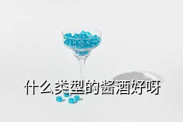 什么類型的醬酒好呀