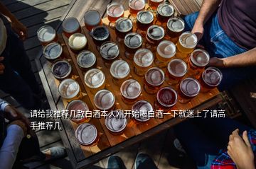 請給我推薦幾款白酒本人剛開始喝白酒一下就迷上了請高手推薦幾