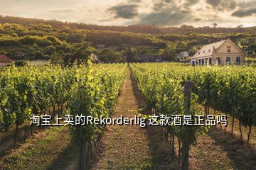 淘寶上賣的Rekorderlig 這款酒是正品嗎