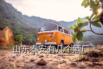 山東泰安有幾個(gè)酒廠